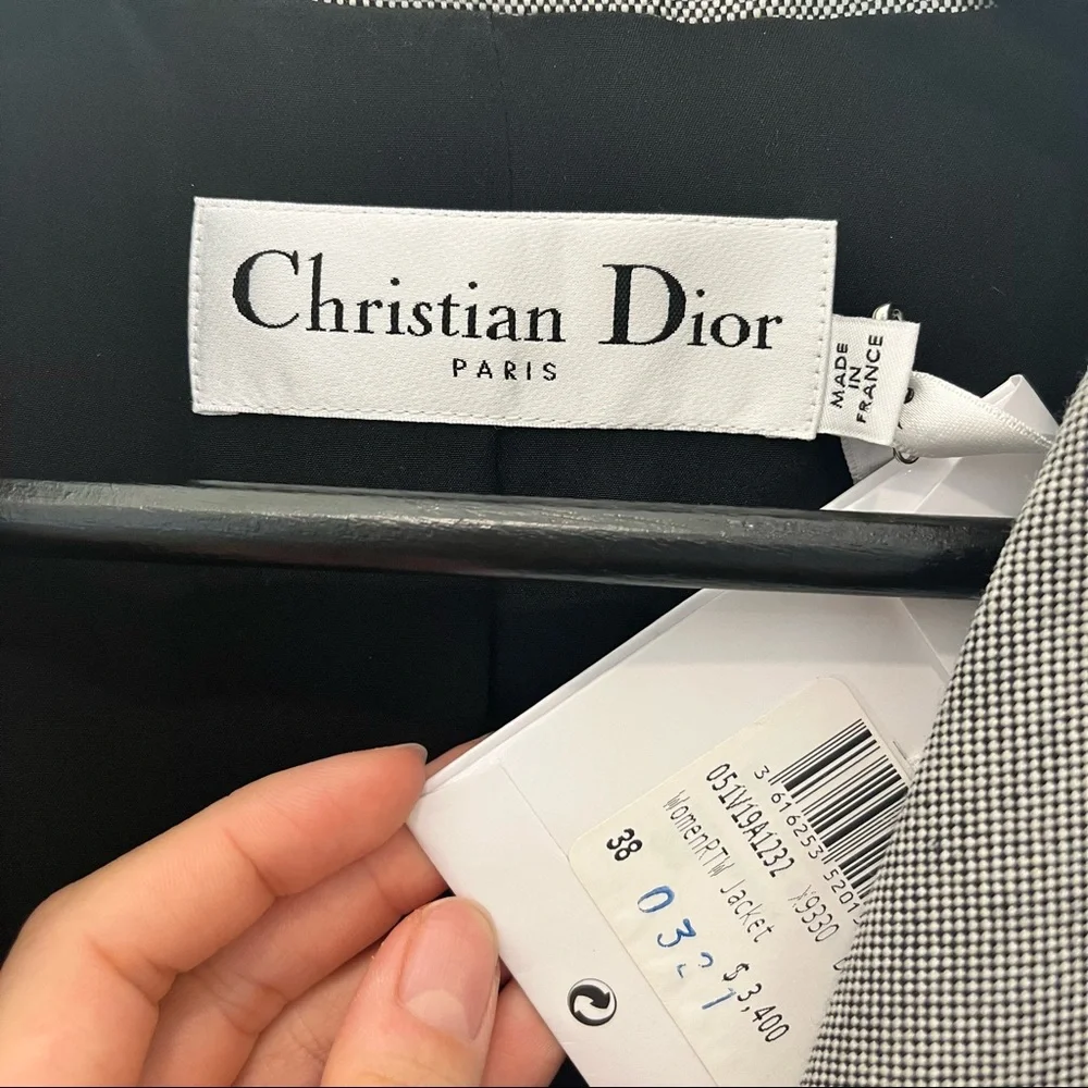 NWT The Most Iconic Christian Dior Bar Jacket sz38